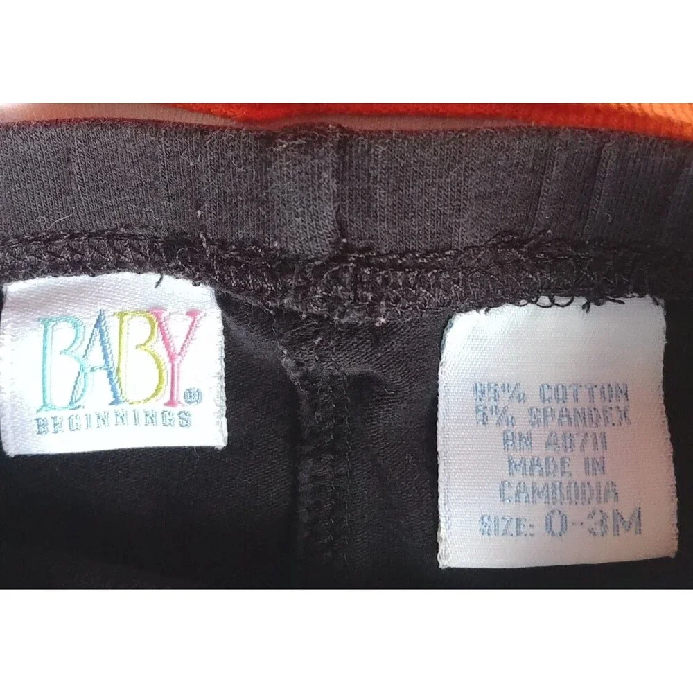 shirt and  pants Miniwear  0 yo 3 months Halloween long sleeve Baby Beginnings